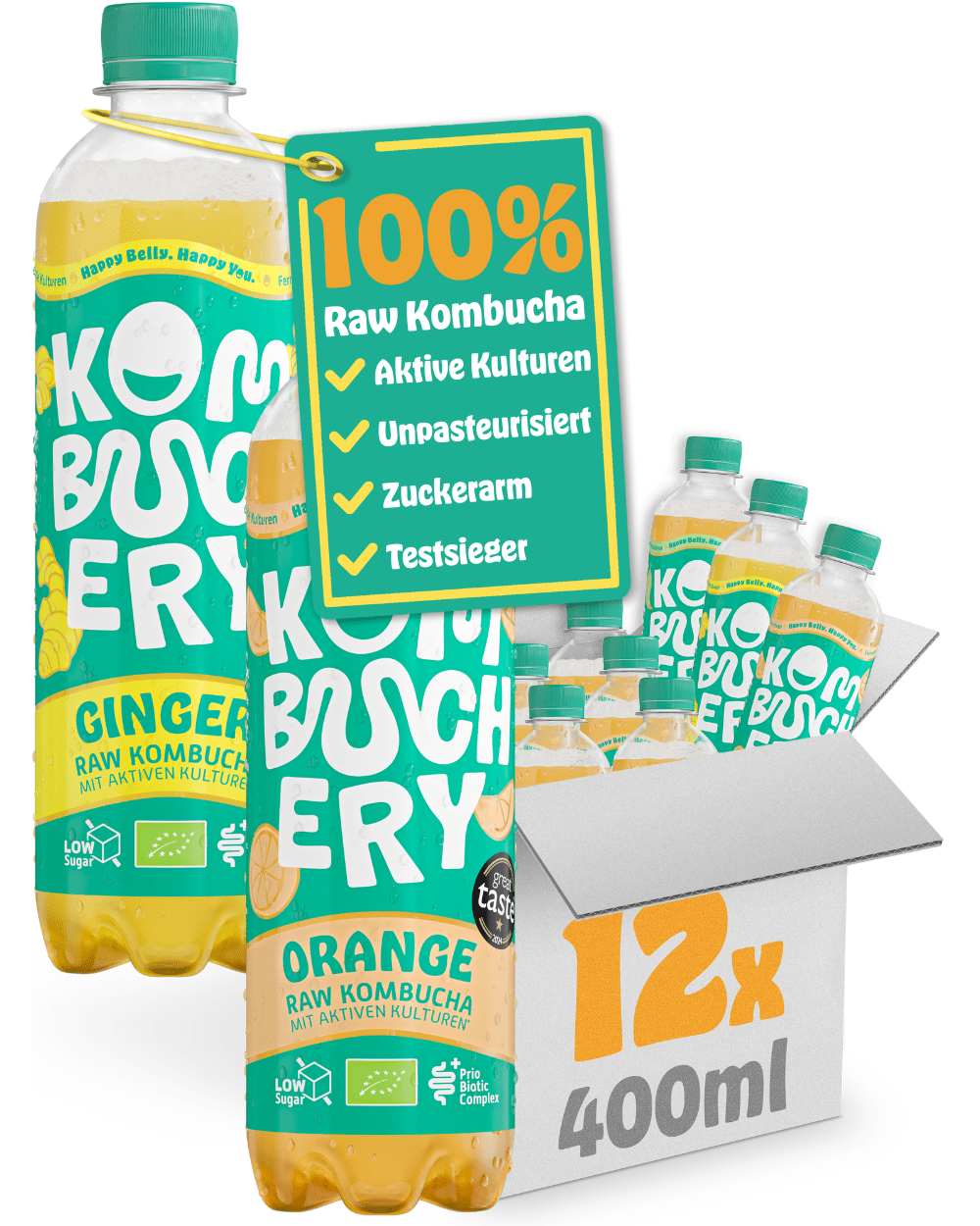 Fresh Mix Raw Kombucha
